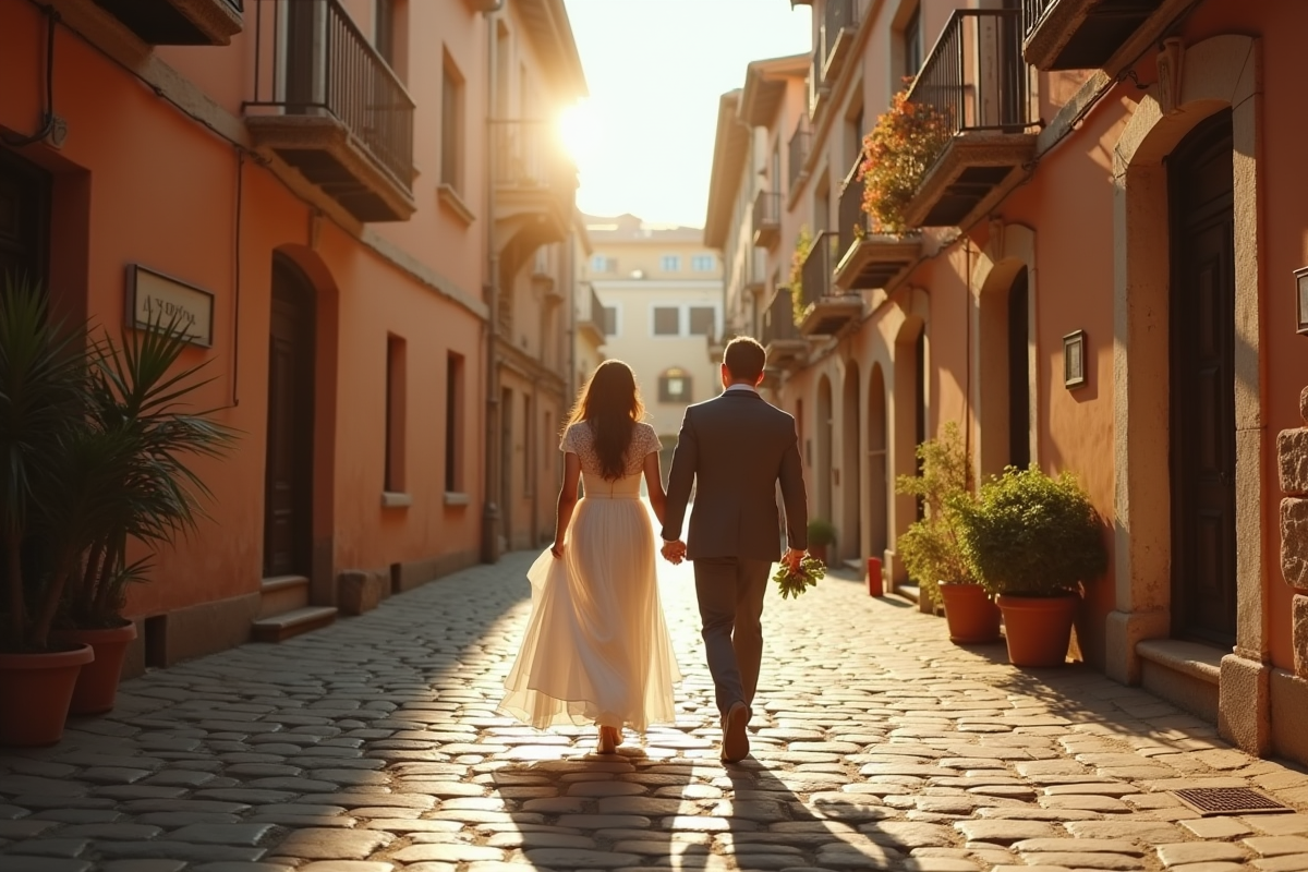 cérémonie romantique