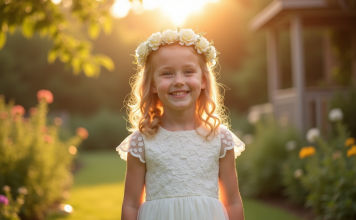 Tendances actuelles pour une robe enfant mariage éblouissante