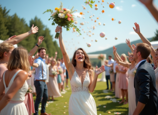 Durée d’un lancer de bouquet de mariage : tout ce qu’il faut savoir